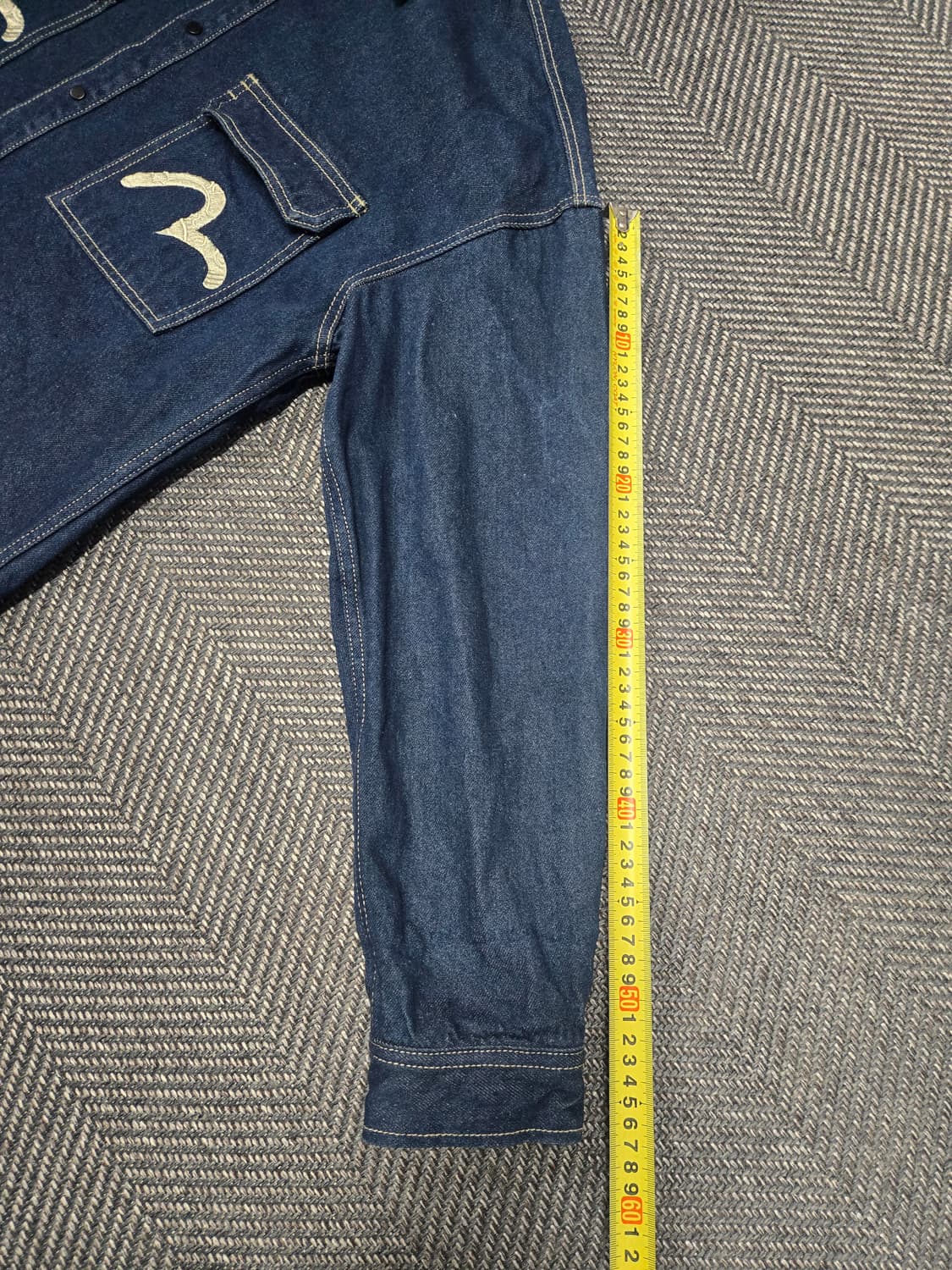 에비수 EVISU 데님 셔츠 상품이미지7