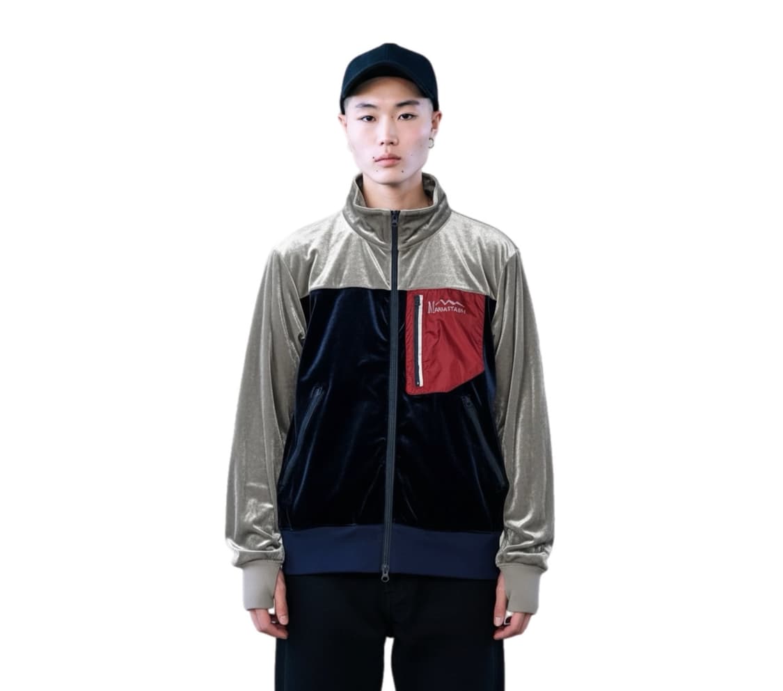 마나스티쉬 벨벳 져지 탑 상품이미지1