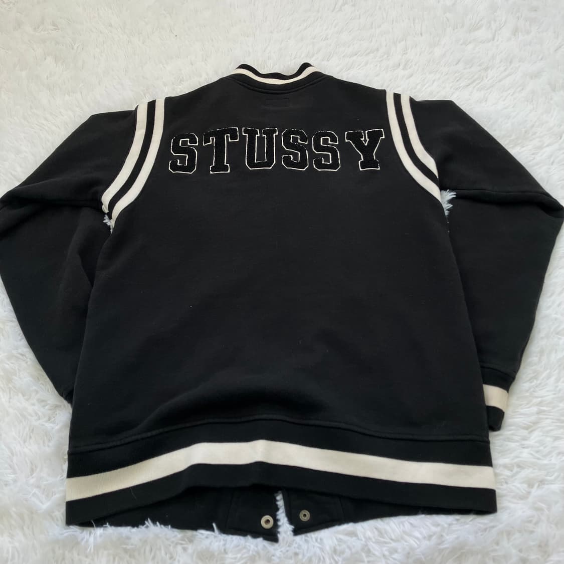 스투시 크라운 바시티 자켓 938 y2k 스트릿 갸루 펑키 일본빈티지 f 상품이미지2