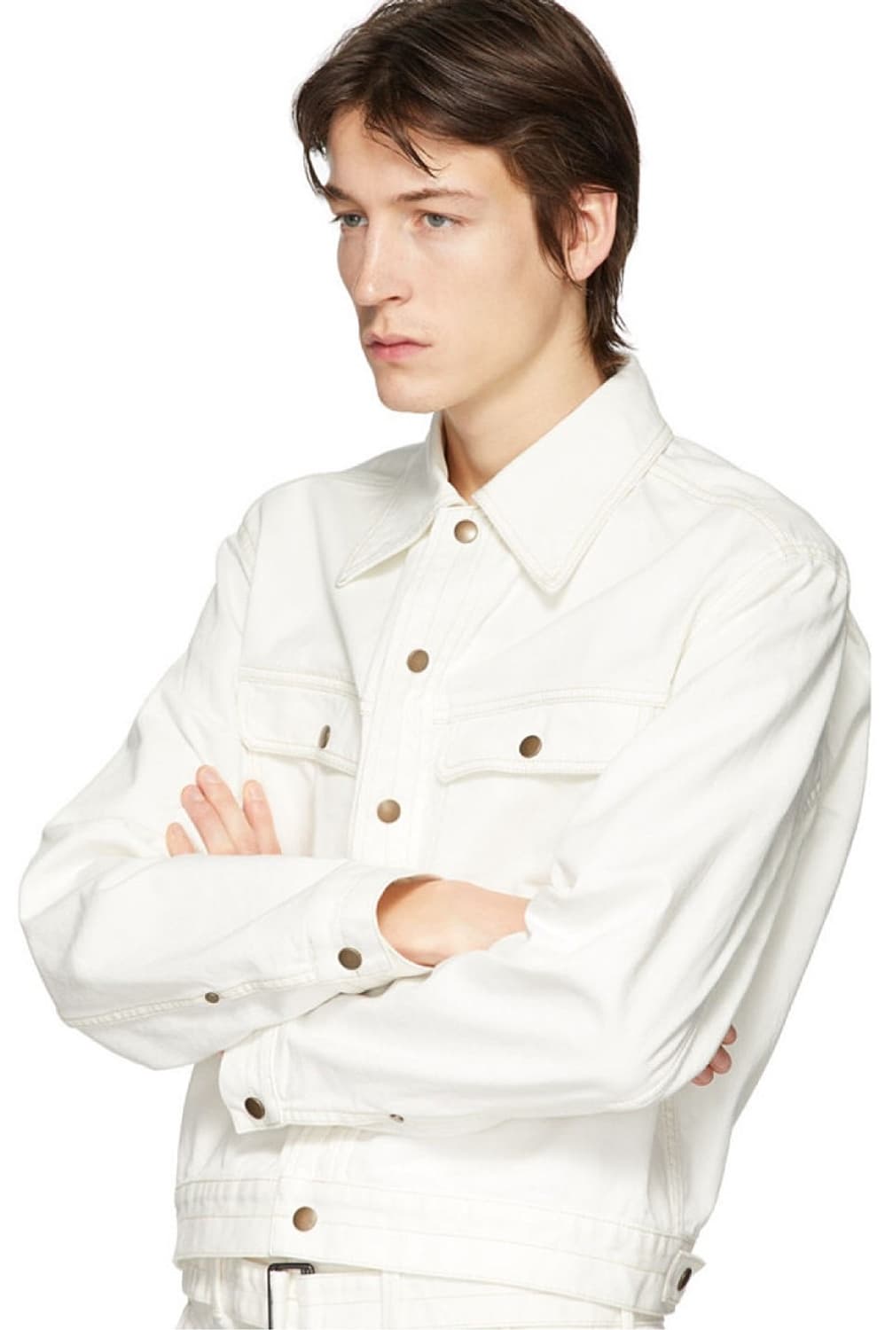 (52) 르메르 20SS 트러커 자켓 오프화이트 데님 상품이미지2