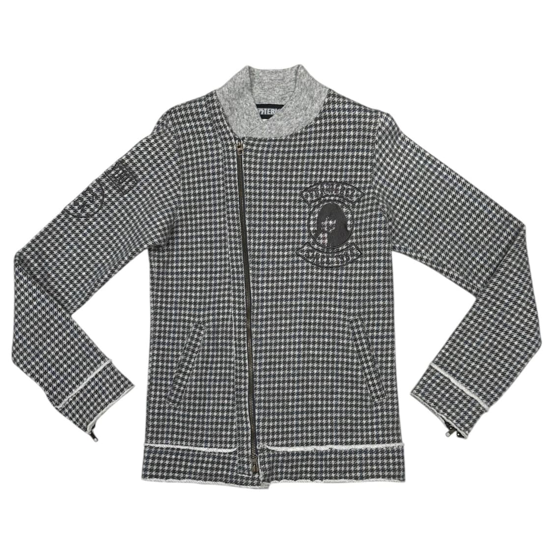 히스테릭 글래머 아카이브 울 캐시미어 혼방 히스걸 면 라이더 자켓 상품이미지1