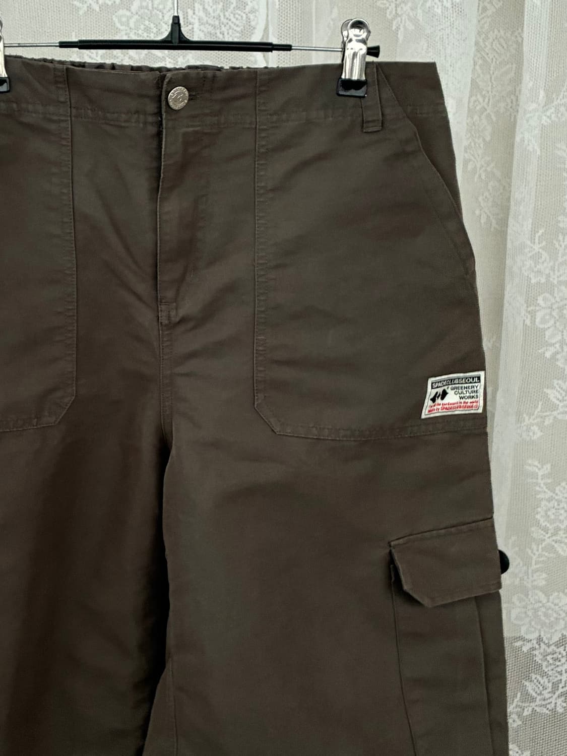 L) 스페이드클럽서울 SCS 카고 쇼츠 그레이 상품이미지3