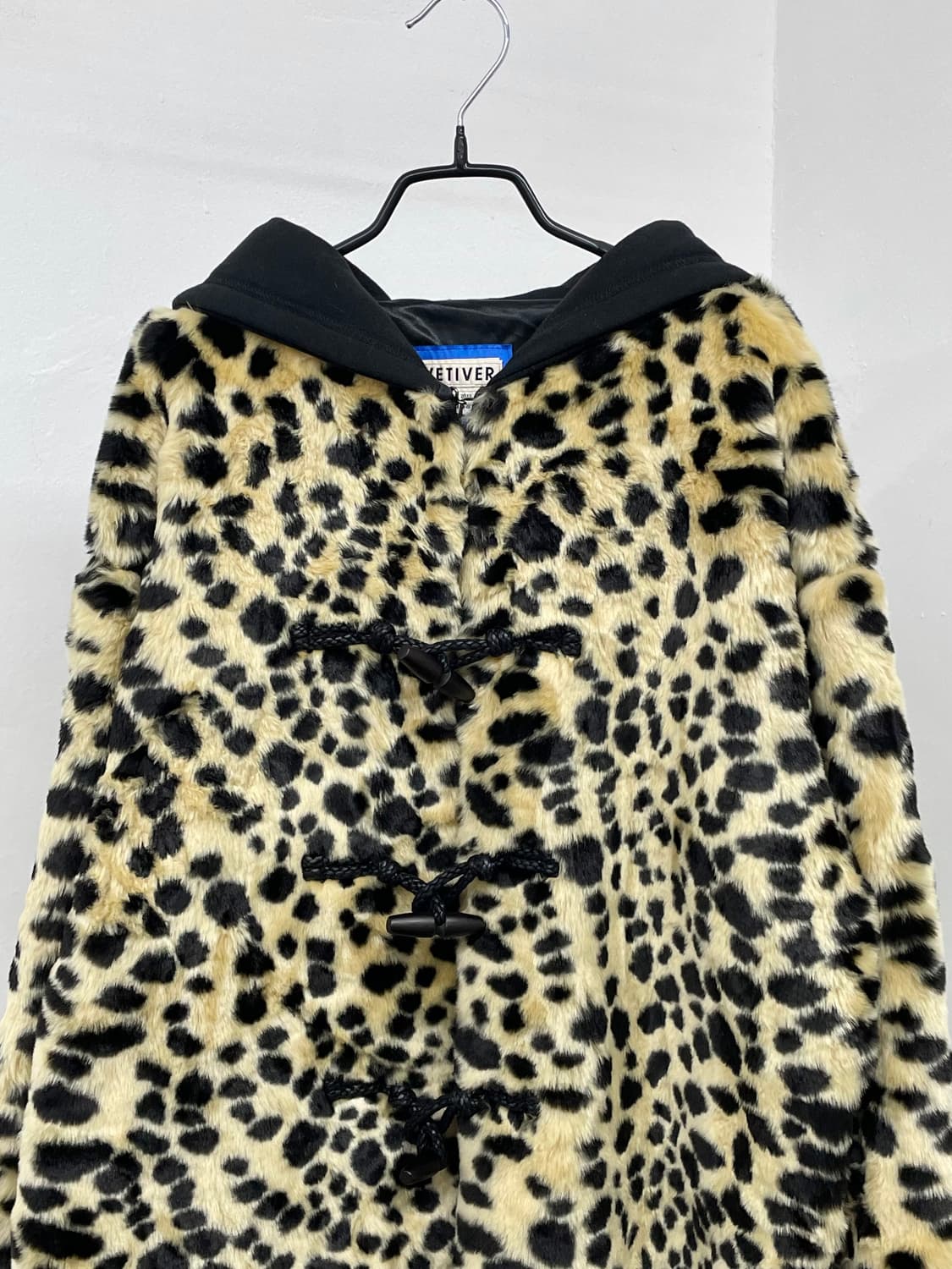 갸루 호피 떡볶이 퍼자켓 상품이미지6