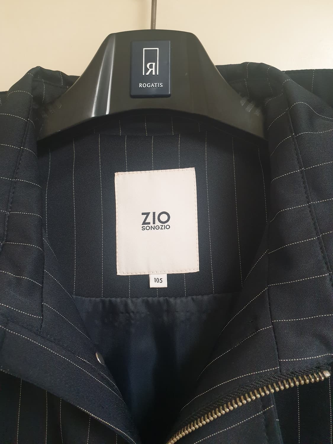 [남성] 지오송지오 스트라이프 후드 자켓 105 상품이미지7