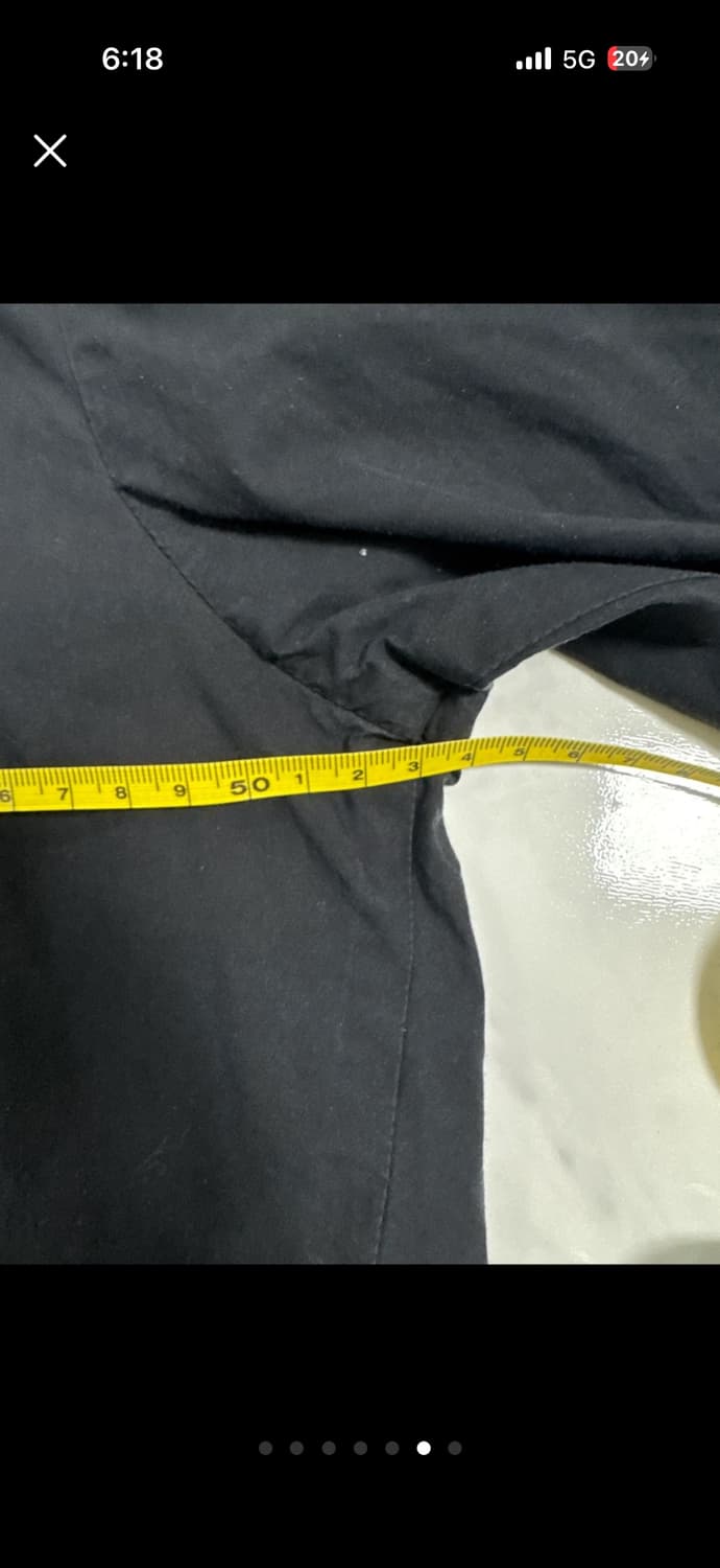 Y-3 블랙 롱 셔츠 상품이미지6