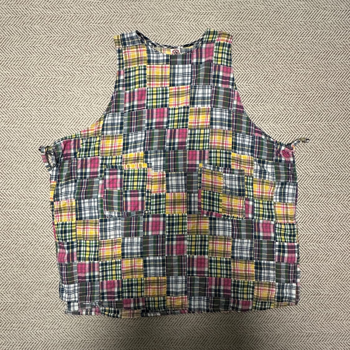 VINTAGE india made patchwork onepiece 상품이미지1