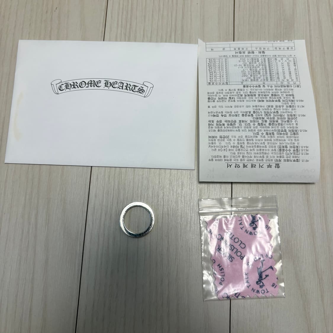 크롬하츠 3mm 스페이서 링 us7 상품이미지5