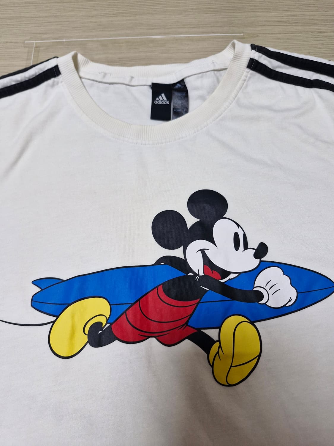 (XL) 빈티지 아디다스 미키마우스 서핑 티셔츠 상품이미지2
