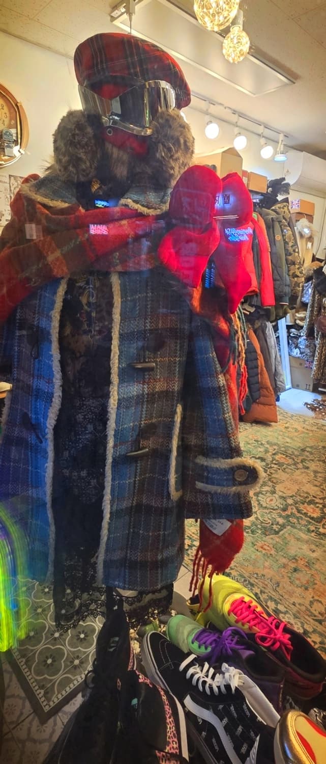 빈폴(Beanpole)체크 더플 코트(떡볶이 코트) 상품이미지7