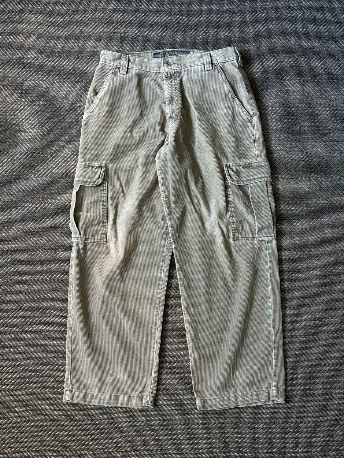 (32) 90s 리바이스 실버탭 코듀로이 카고 와이드 팬츠 상품이미지1
