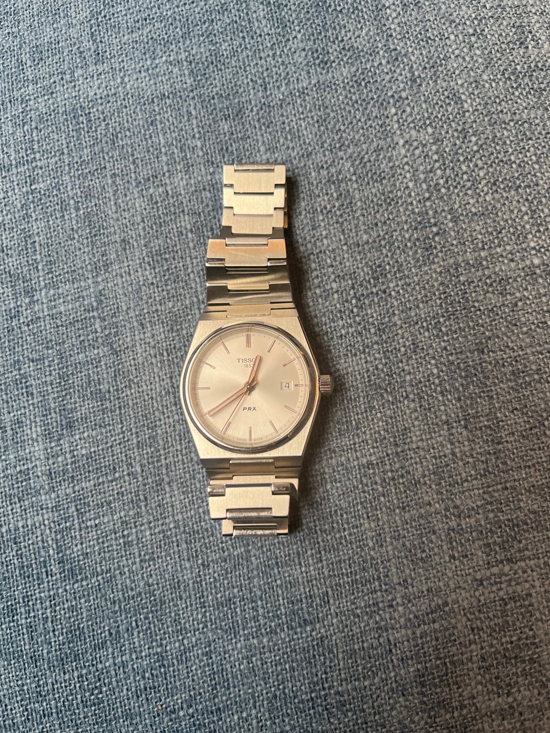 티쏘 prx쿼츠 35mm 실버 상품이미지1