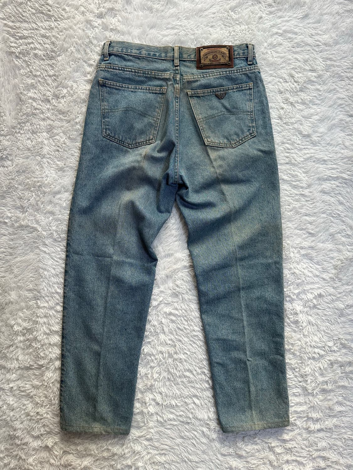 아르마니 진 라이트 블루 청바지 33x32 상품이미지4