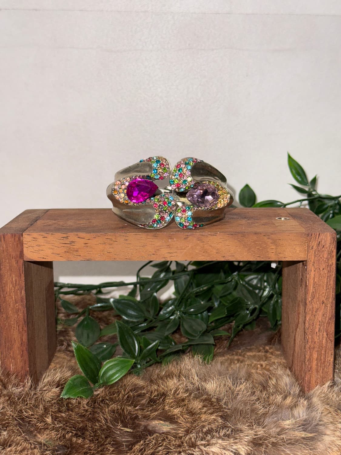 Fairy color mix cubic gemstone bangle 상품이미지3