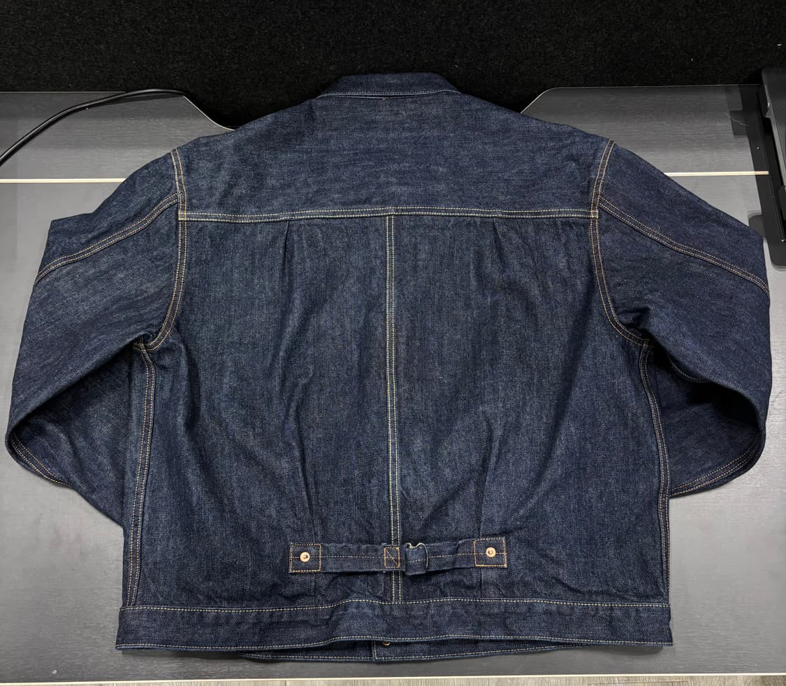 캐피탈 14oz 타입1 데님 자켓 상품이미지2
