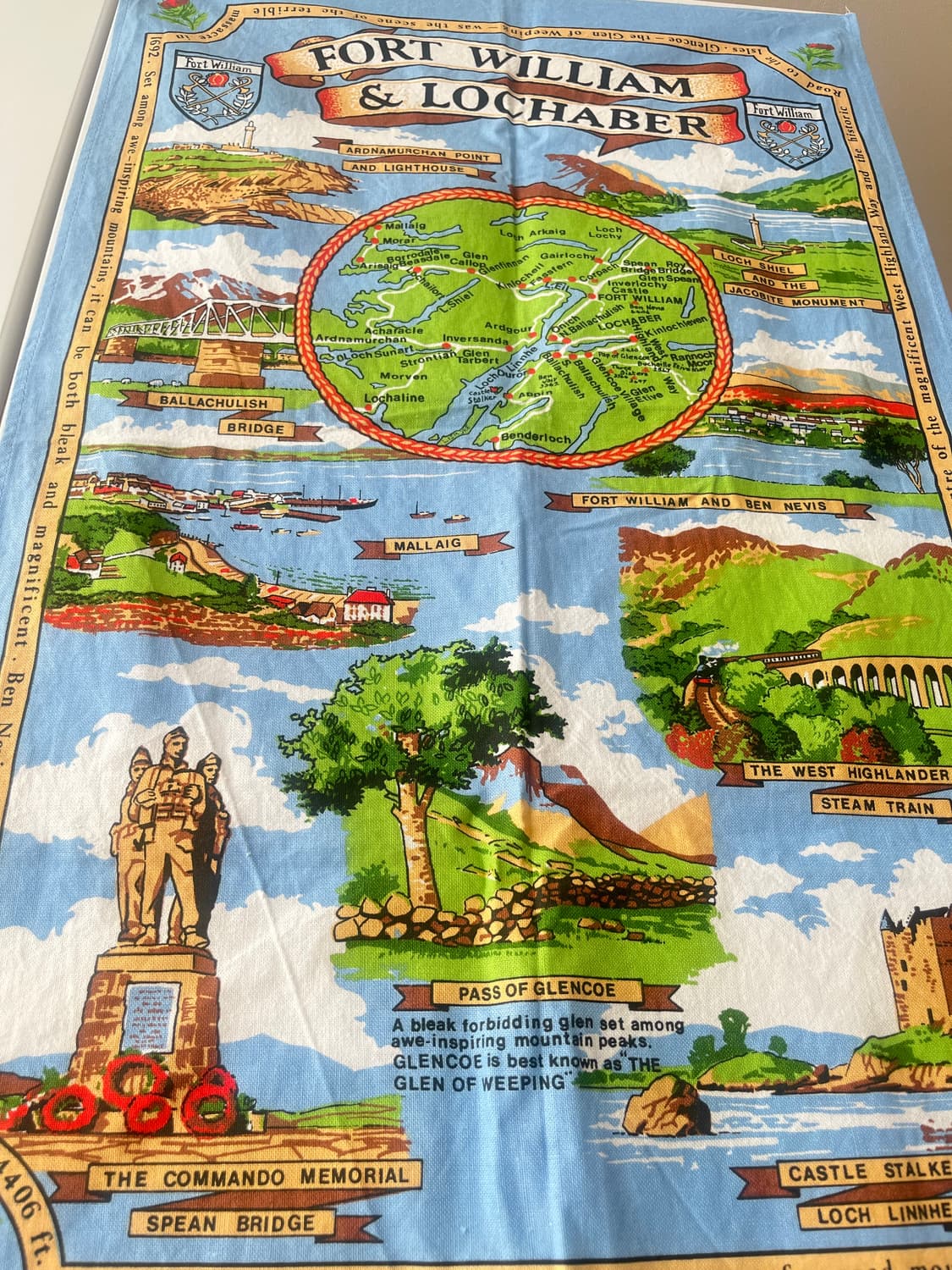 영국 페브릭 지도 상품이미지4