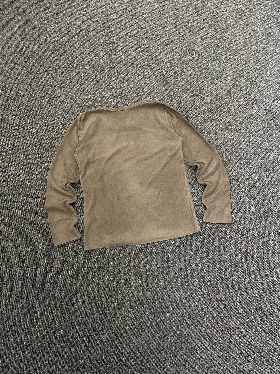 OS)Chami Chami vintage 레터링 그래픽 플리스 롱슬리브 상품이미지6