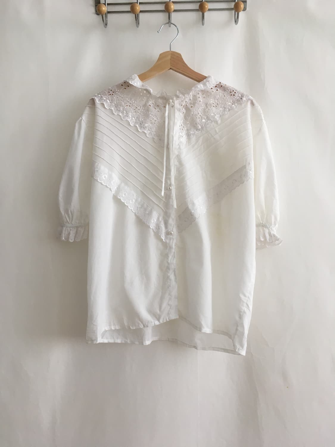 Europe vintage puffy frill BL 상품이미지3