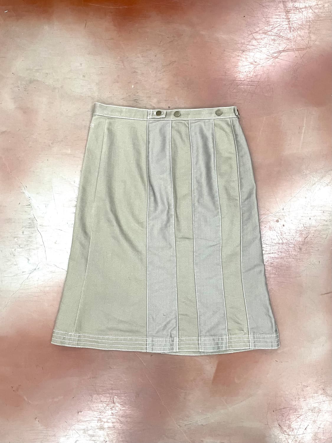 Adidas Beige Cotton Midi Skirt 상품이미지6