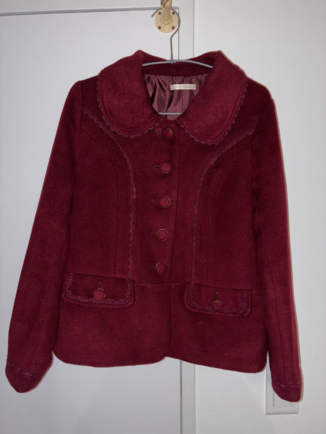 Axes femme 자켓 버건디 상품이미지1