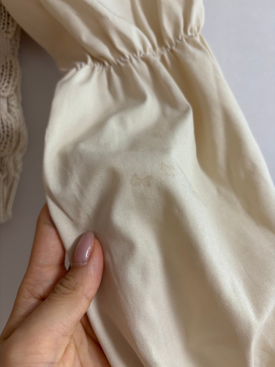 빈티지) 투웨이 니트 블라우스 상품이미지3