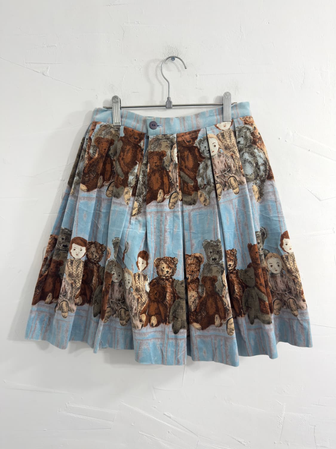 lest rose design pleats skirt 상품이미지2