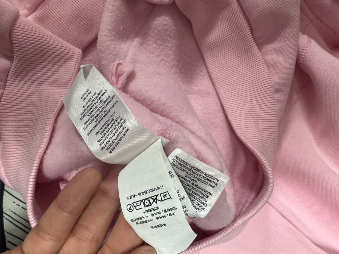 폴로 기모 후드티 여성 M사이즈 상품이미지7