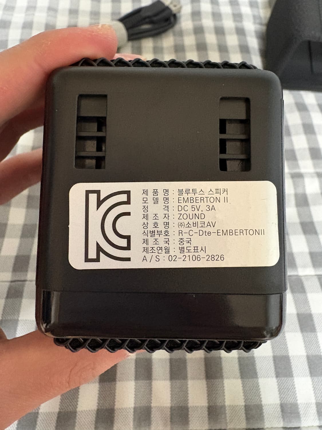 마샬 엠버튼2 블랙 브레스 블루투스 스피커 팝니다 상품이미지7