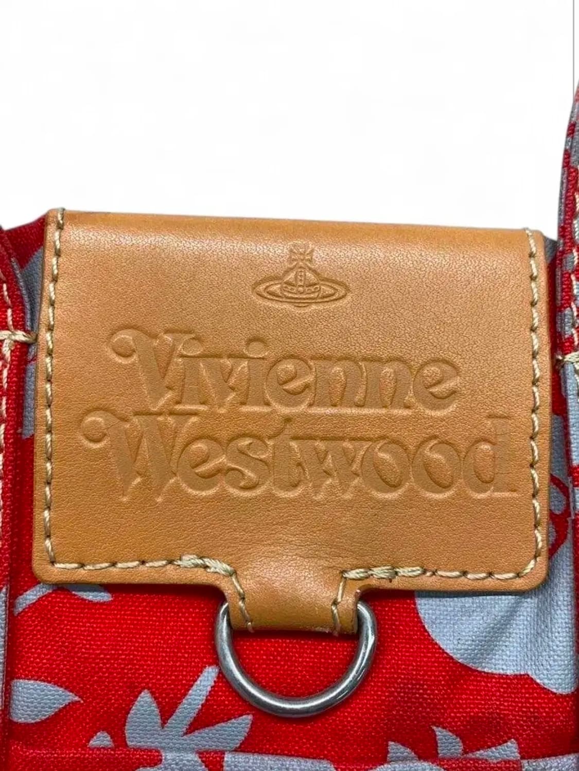 비비안 웨스트우드 플라워패턴 코튼 토트백 상품이미지6