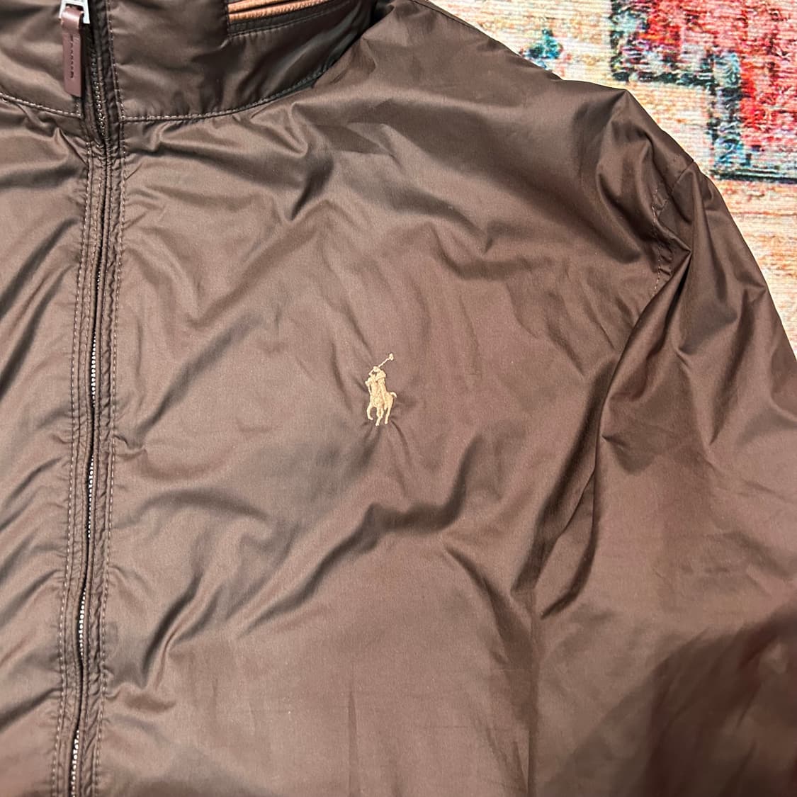 [XL] 폴로 랄프로렌 스몰포니 브라운 경량 자켓 상품이미지2