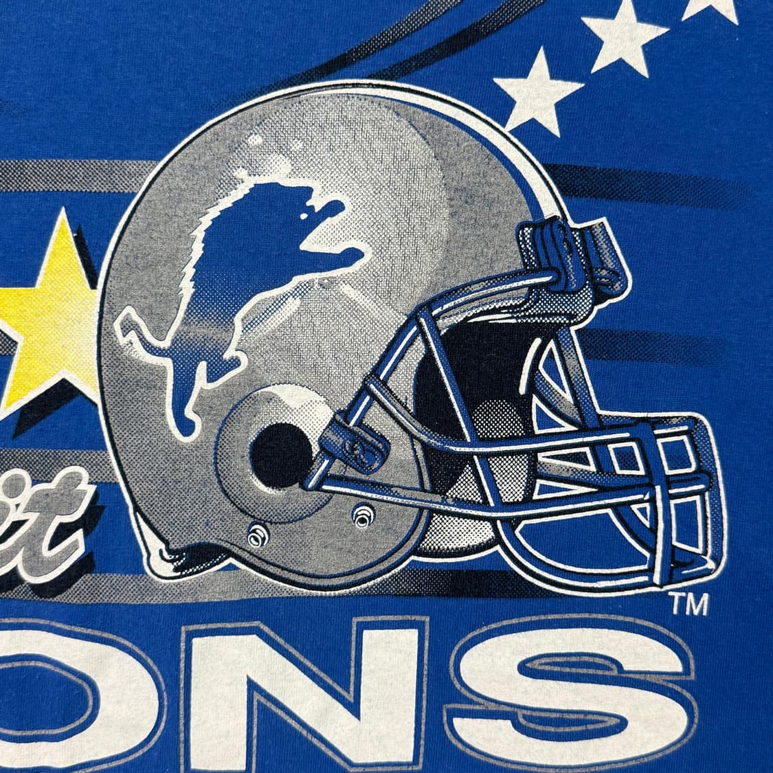 90s NFL 디트로이트 라이언즈 빈티지 티셔츠 상품이미지4