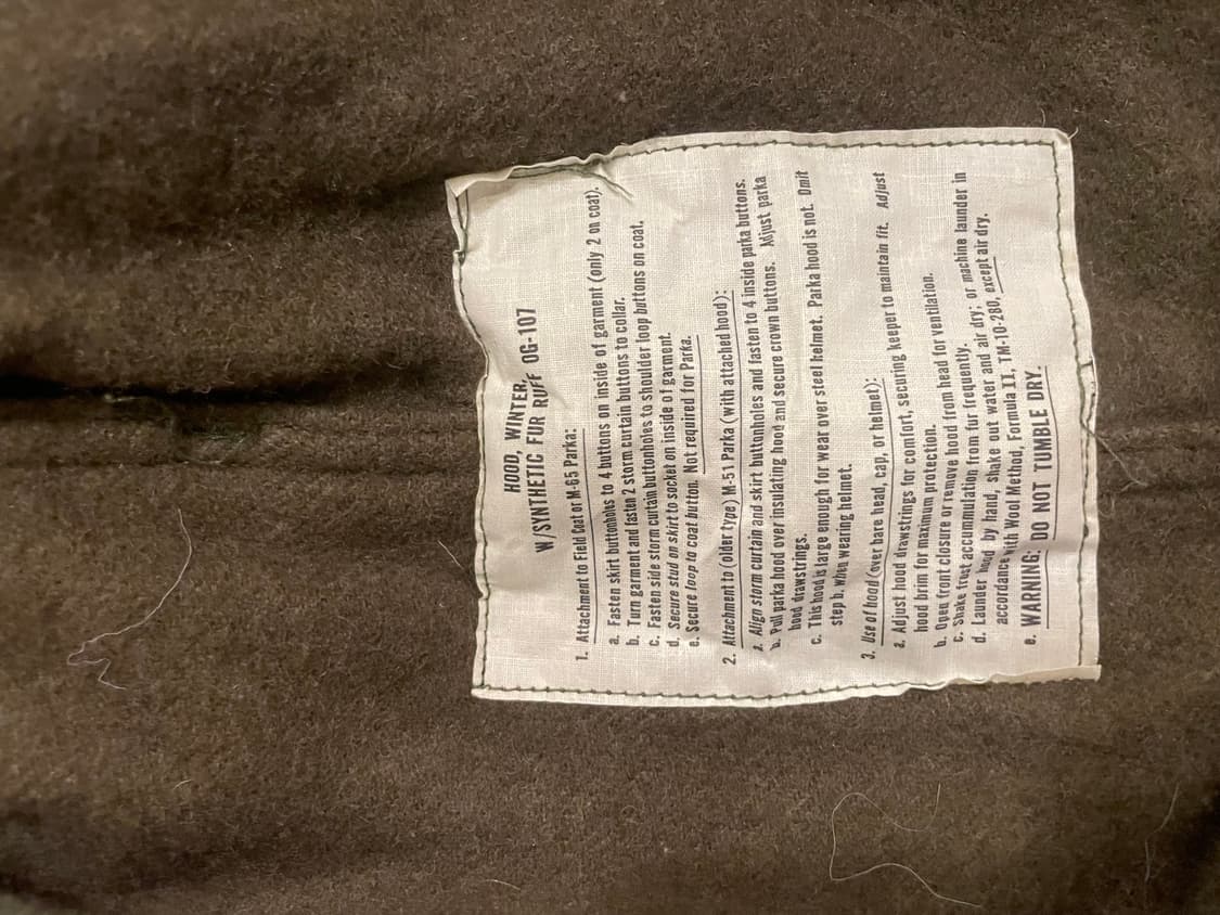 M65 피쉬테일파카 xs(103) 상품이미지9