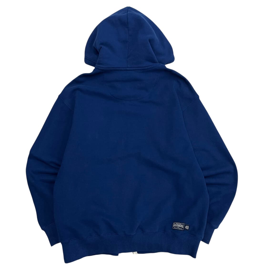 후아유 패치로고 블루 후드집업 M 상품이미지3