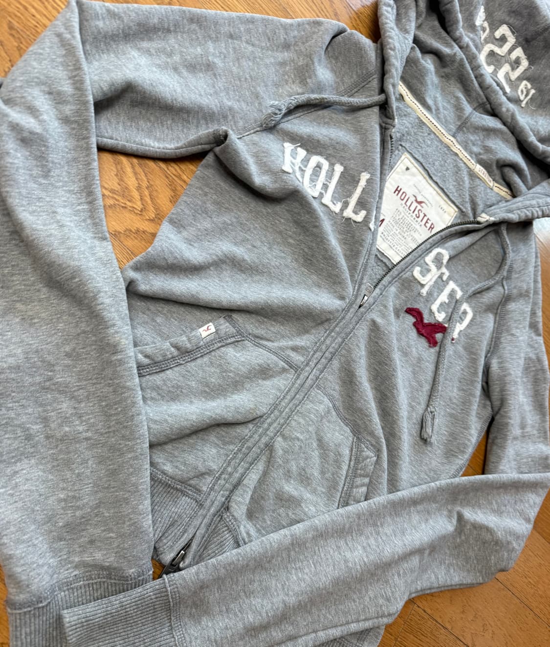 홀리스터 회색 M 상품이미지2