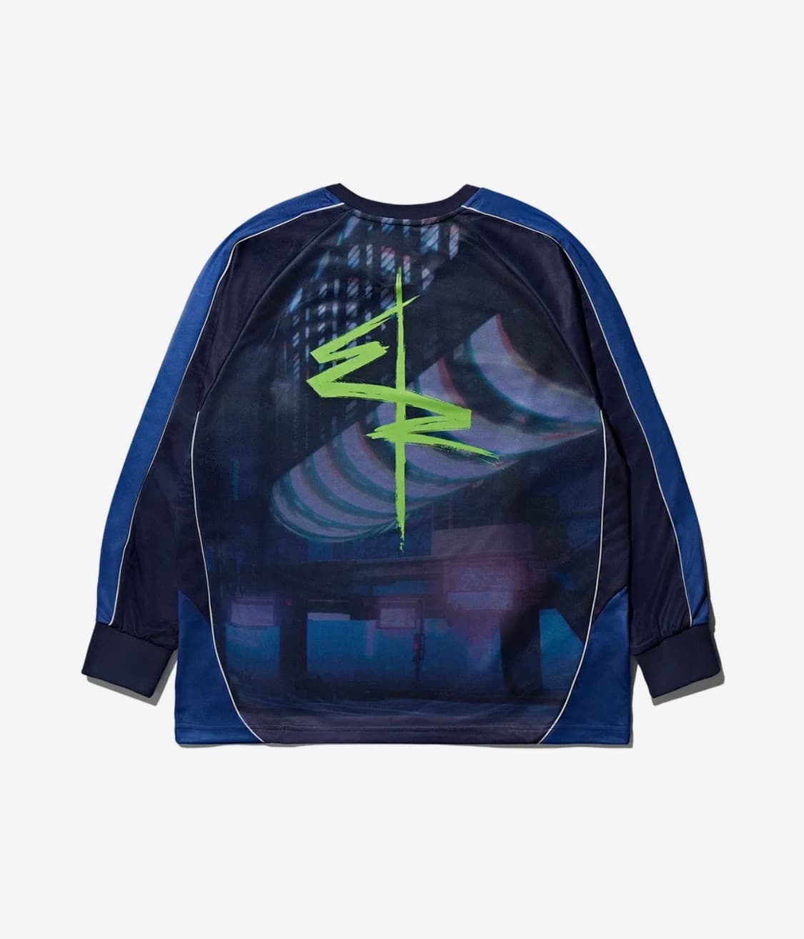 새상품(L)사이버펑크 엣지러너 나이트시티 메쉬 저지 상품이미지4