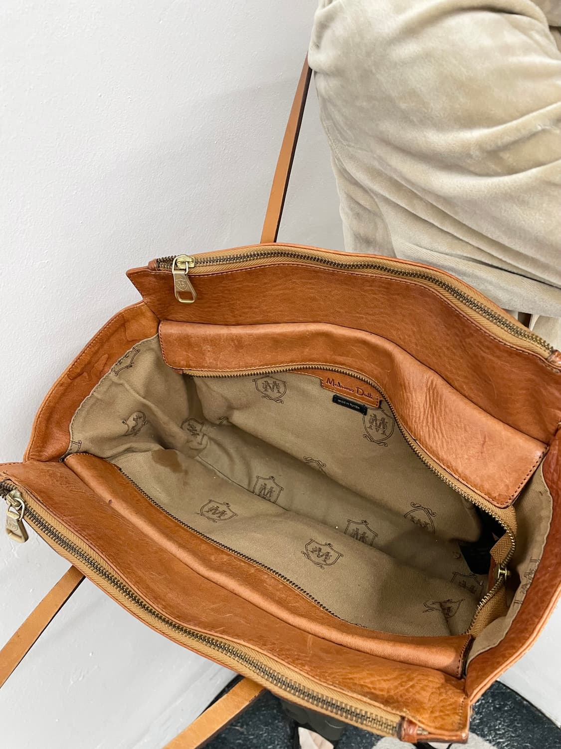 마시모두띠 리얼레더 버클 숄더백 상품이미지6