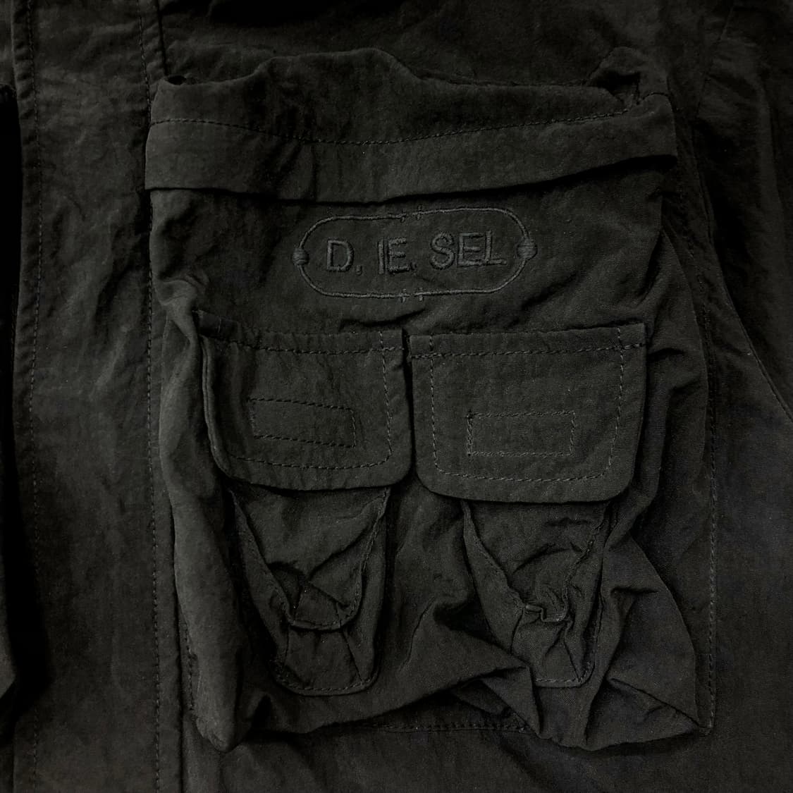 디젤 맥시 포켓 투웨이 봄버 자켓 상품이미지4