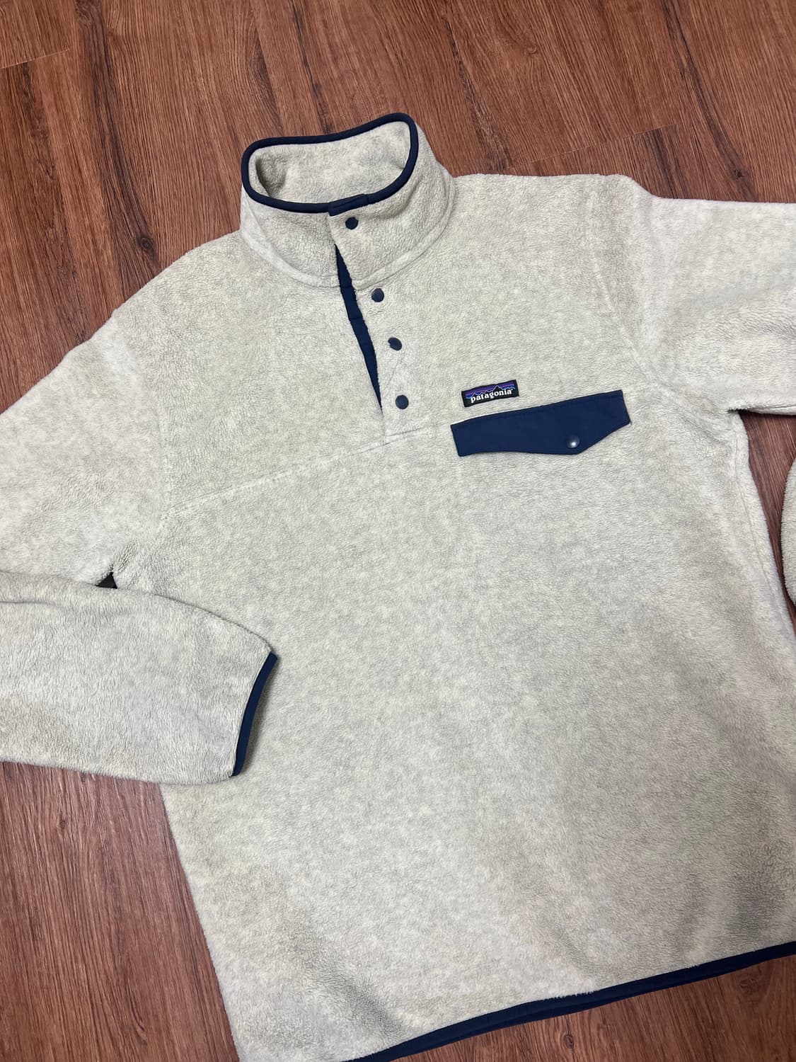 파타고니아 신칠라 풀오버 M 오트밀 상품이미지1