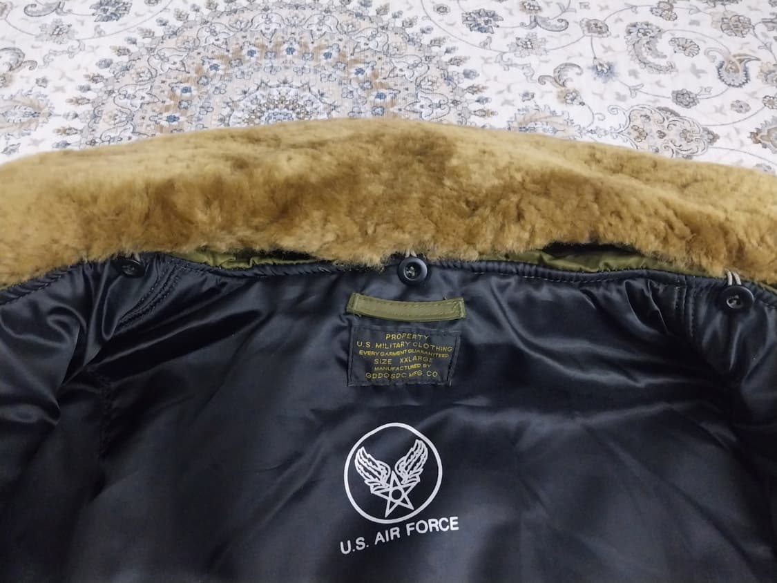 오리지널 미군 B-15자켓 2xl 상품이미지6