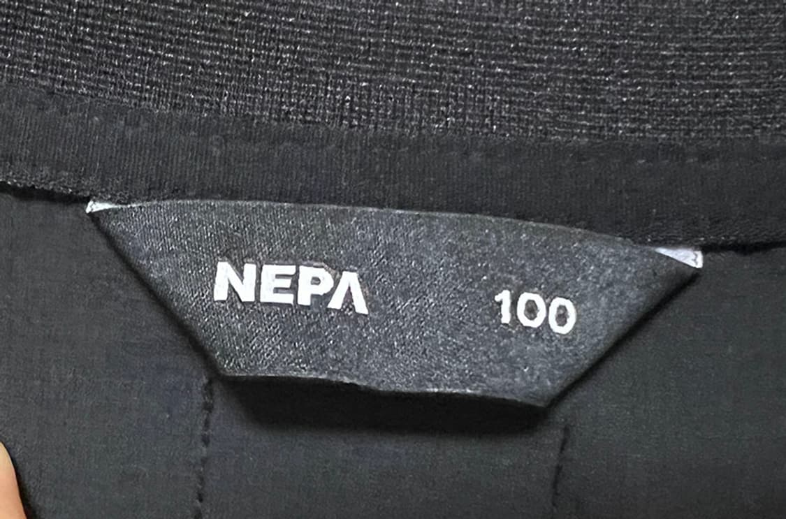 NEPA 네파 남성 스트레치 우븐 반소매 반팔티셔츠 블랙 L 100 상품이미지4