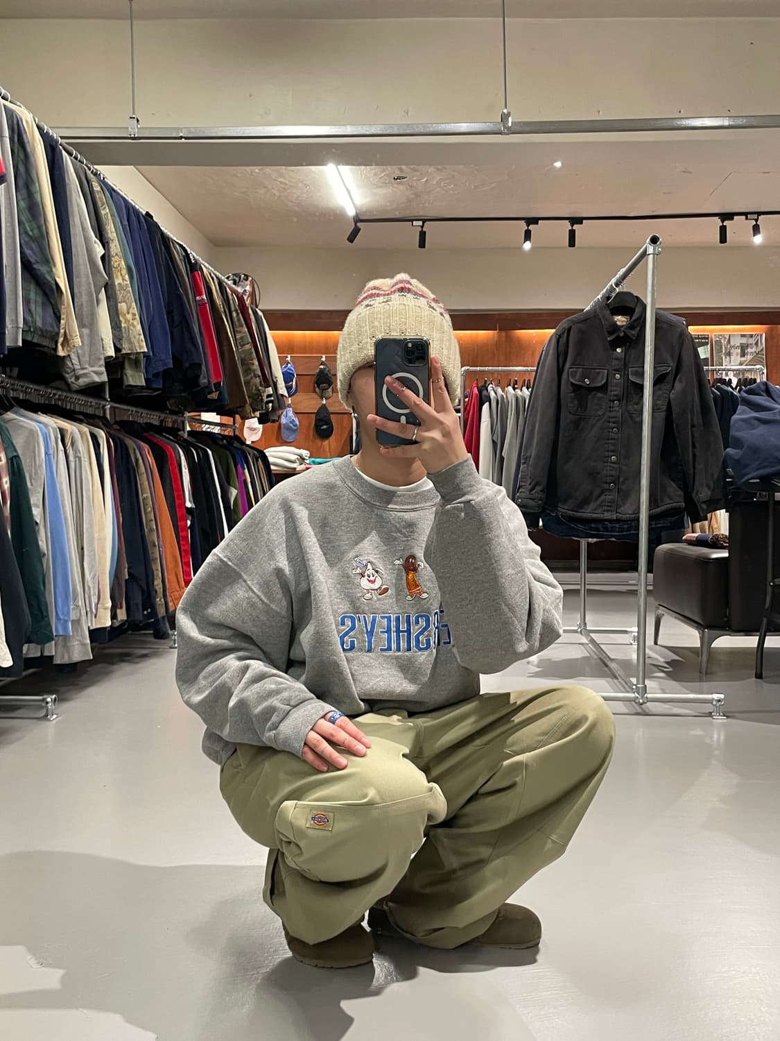 허쉬 초콜렛 맨투맨   상품이미지3