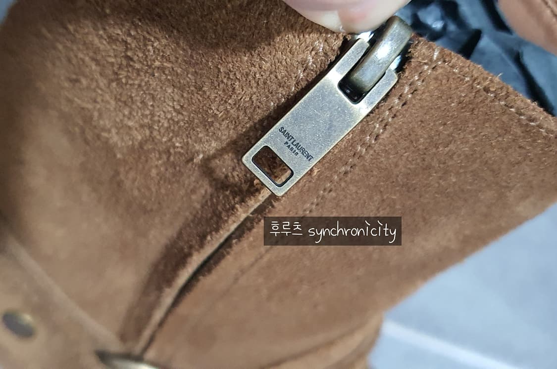 생로랑 와이어트 40 하네스 부츠 카멜 상품이미지7