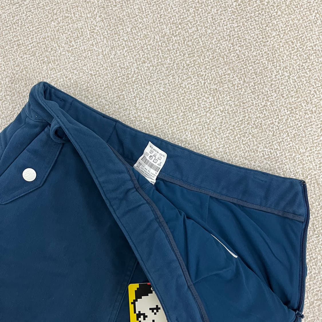 [64] 새상품 까스텔바작 골프 여성 기모 치마 바지 0105M1 상품이미지2