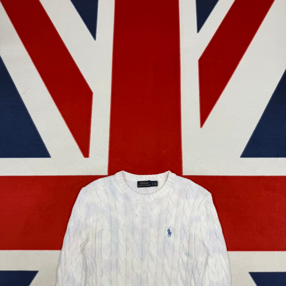 폴로 슬림핏 니트 여성 S 실측 44 상품이미지2