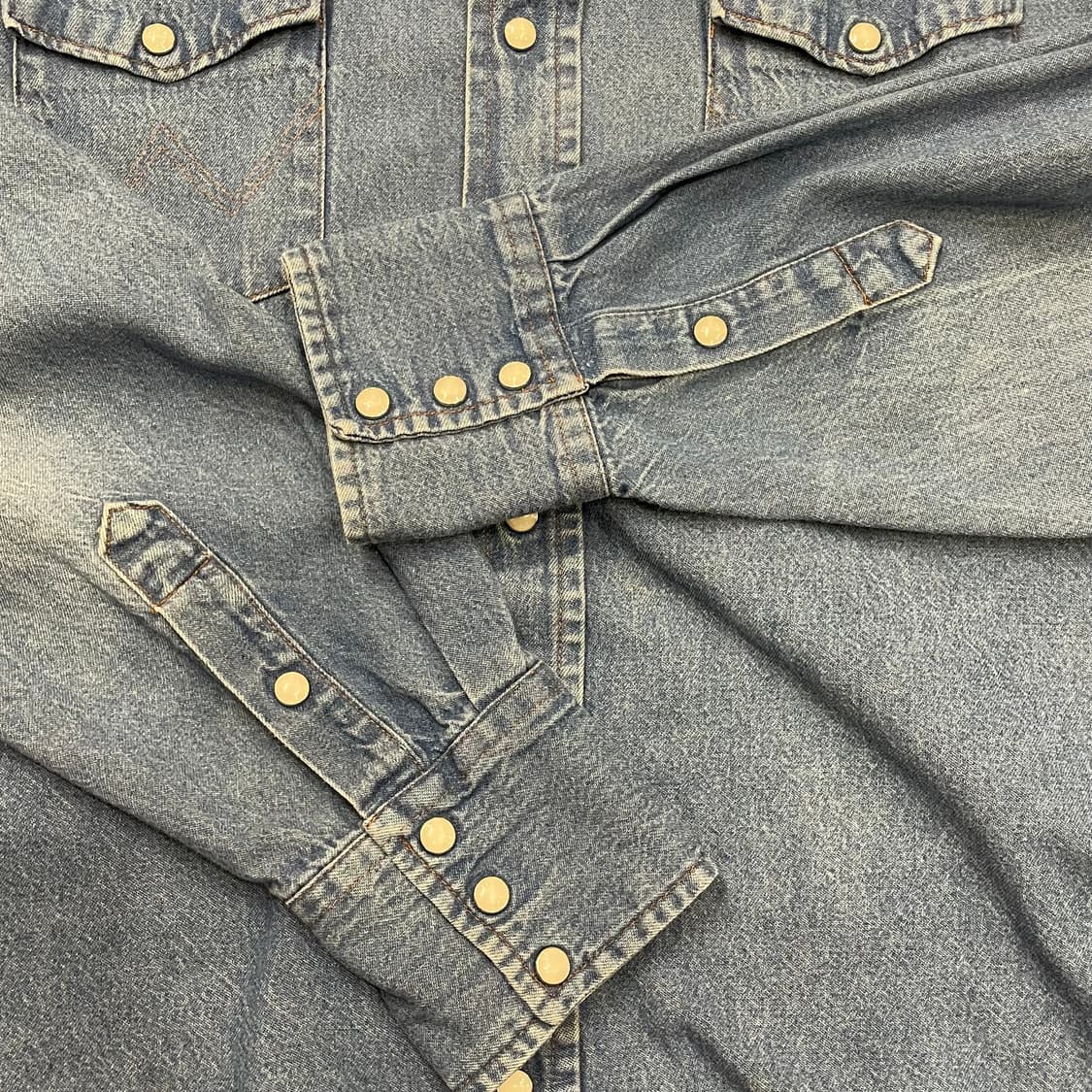 Wrangler 랭글러 웨스턴 데님 셔츠 상품이미지4