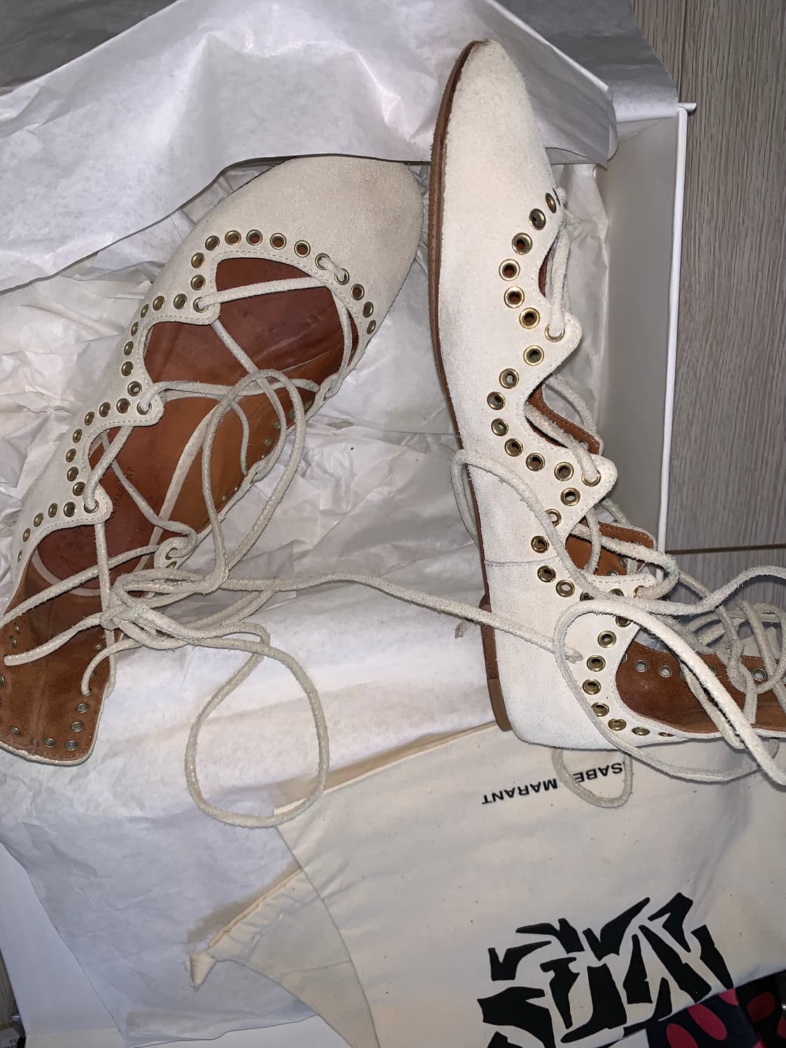 Isabel marant ballet strap shoes 상품이미지3