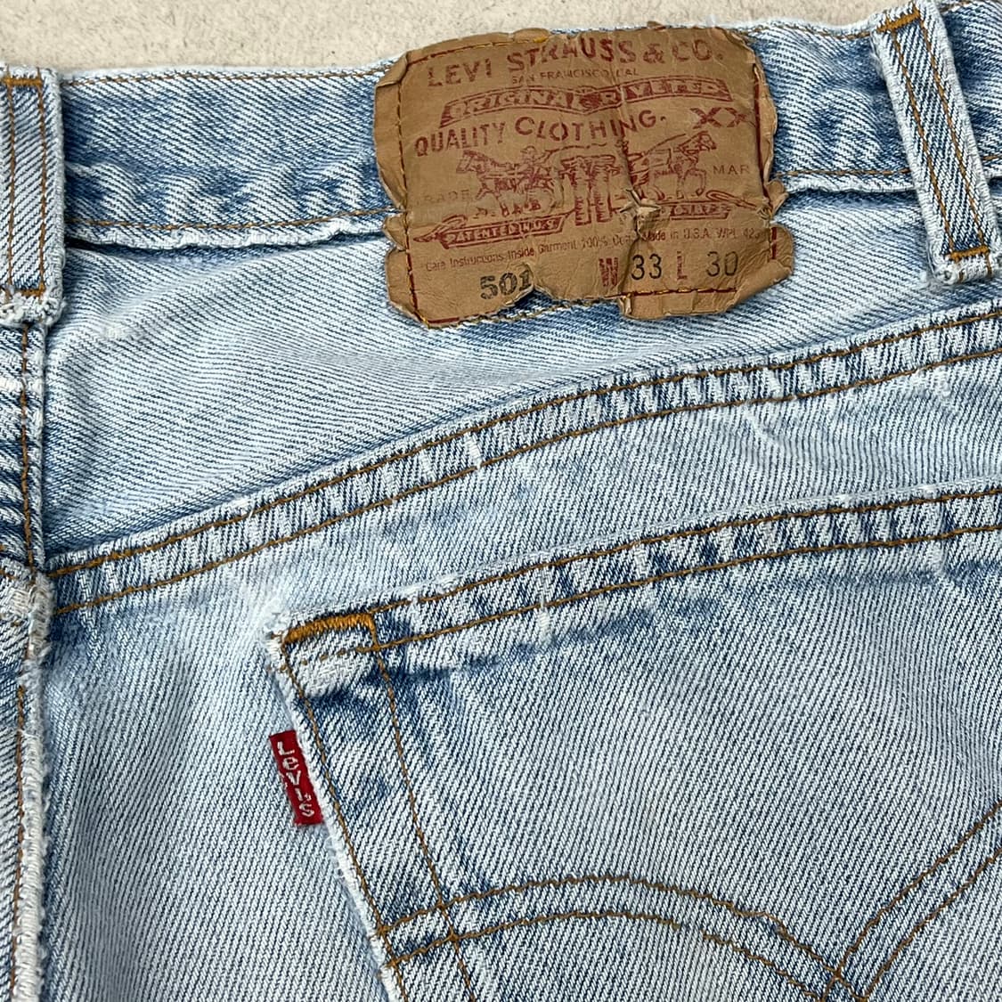 usa 리바이스 501 데님팬츠 s09083 상품이미지7