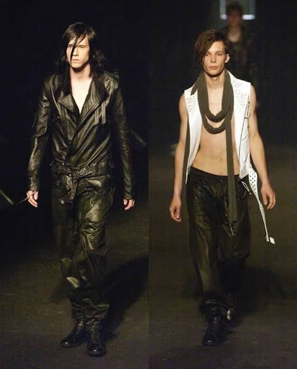 디올옴므04ss스트립 스니커즈 하이탑 블랙 상품이미지1