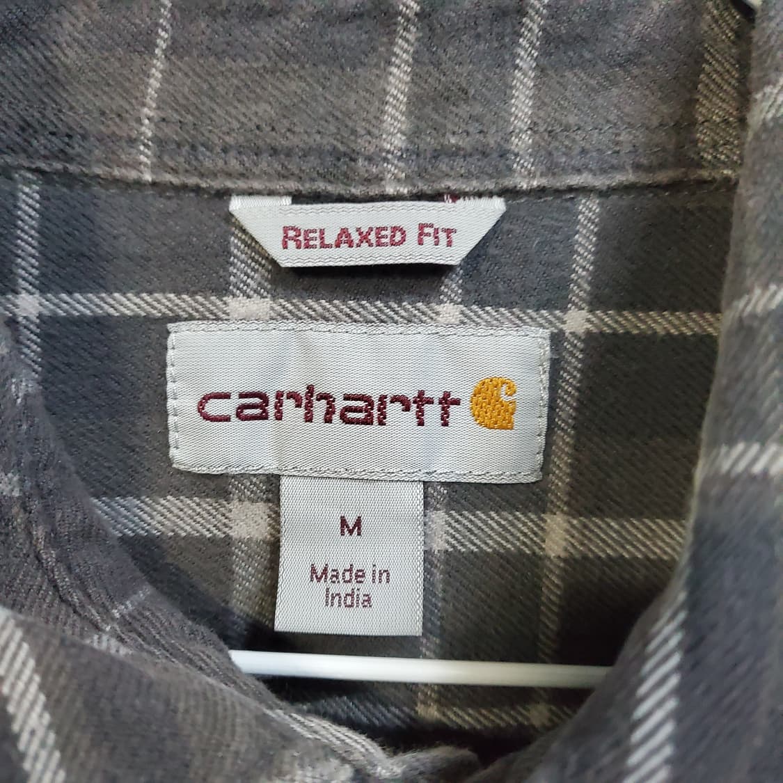 칼하트 체크 릴랙스핏 셔츠  상품이미지4