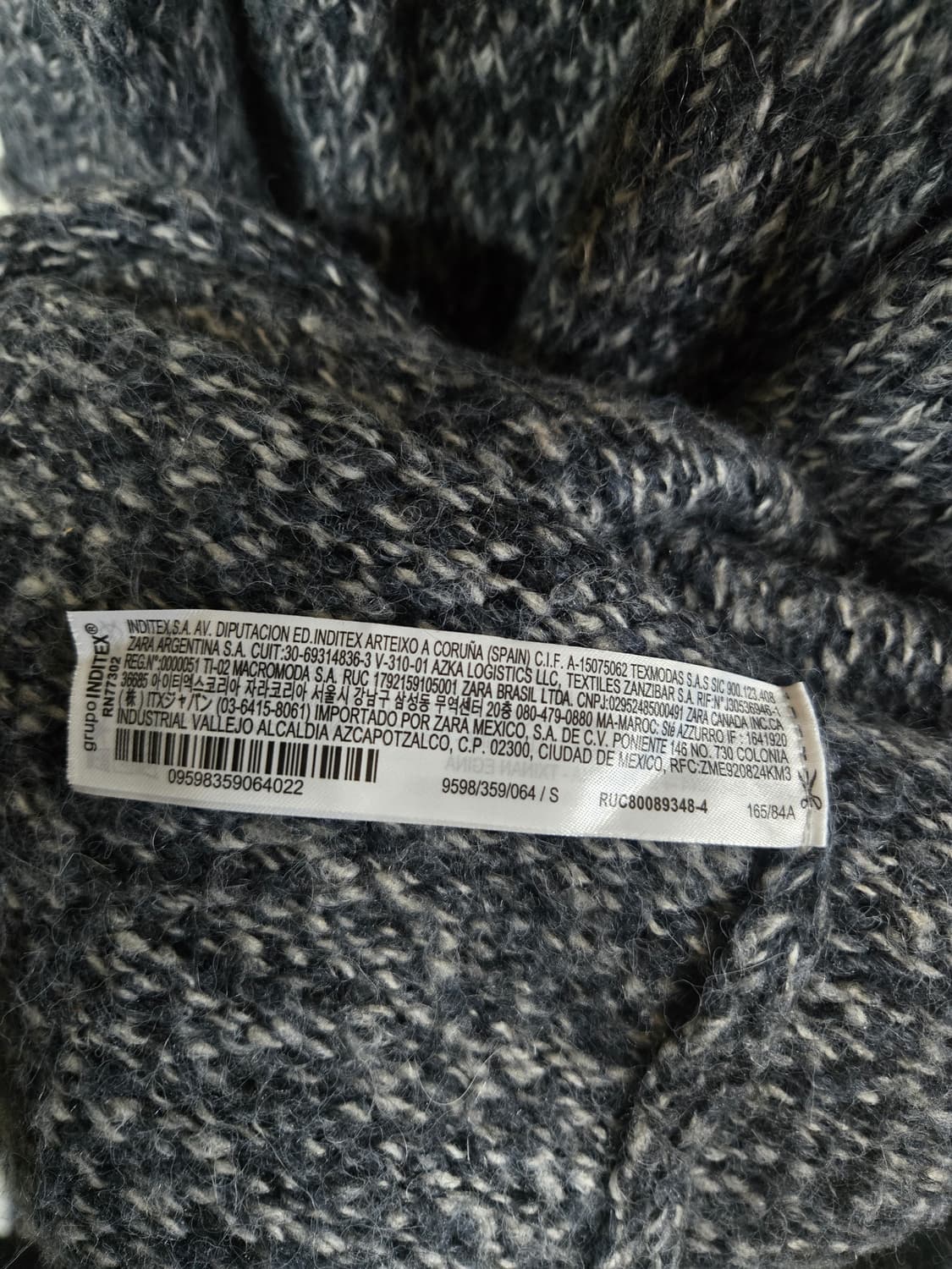 자라 니트 롱 원피스S 상품이미지5