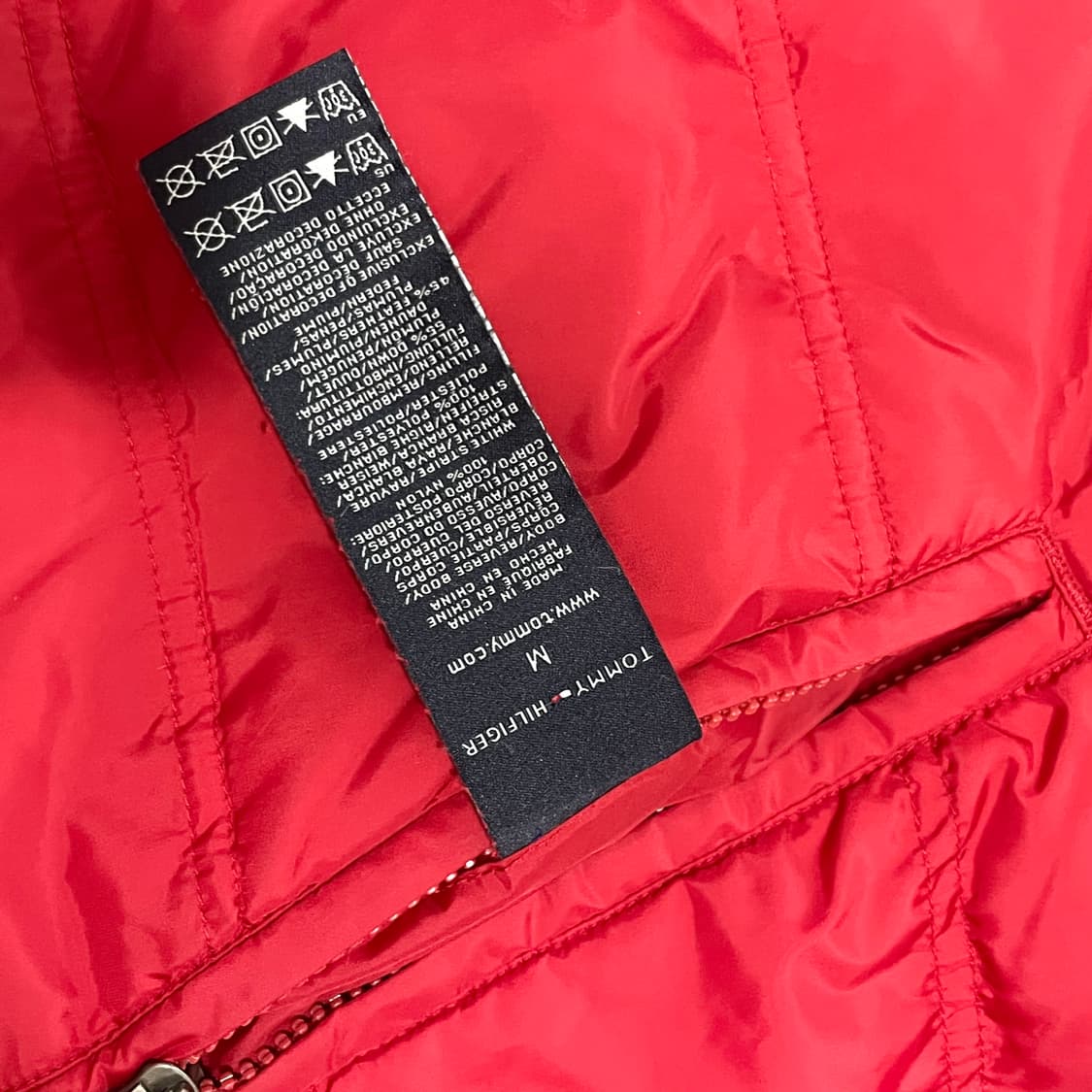 타미힐피거 리버시블 다운 패딩점퍼 남성M 상품이미지6